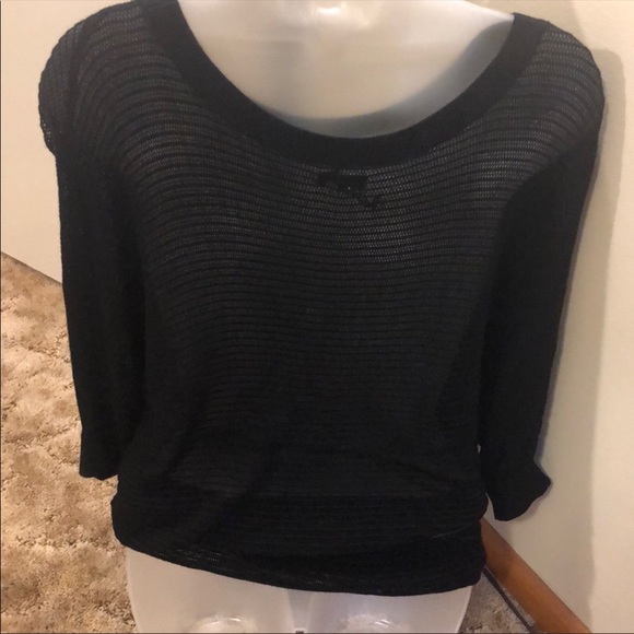 Express black sheer top - Picture 4 of 4